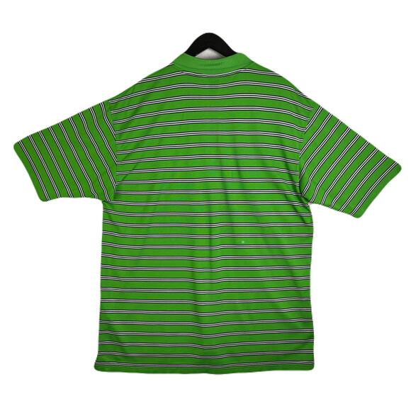 DUNNING GOLF Green Striped Athletic Shirt Mens Size XL - Picture 4 of 10